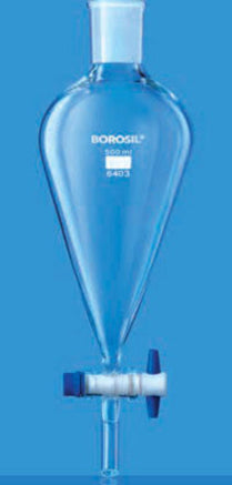 Load image into Gallery viewer, Separating Funnel with PTFE Stopper 125 mL