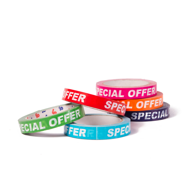 Load image into Gallery viewer, Polyvinyl Chloride (PVC) Self-Adhesive Printed Tape