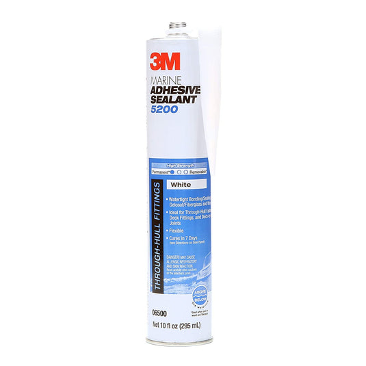 3M 5200 - Marine Sealant White, 295 ml cartridge