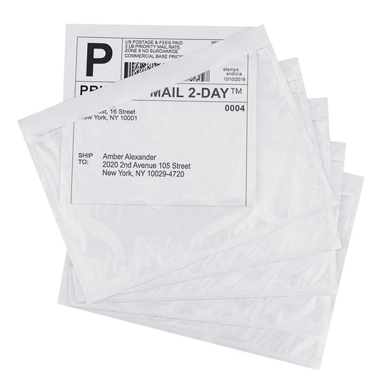 Unipack Self-Adhesive Document Pouch - 230x110mm