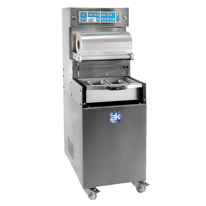 Load image into Gallery viewer, Semi-automatic food tray sealer with vacuum and inert gas function - Model TS-550
