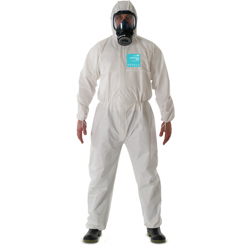 Load image into Gallery viewer, Microgard 2000 Standard Protective Coverall - White WH20-B-00-111