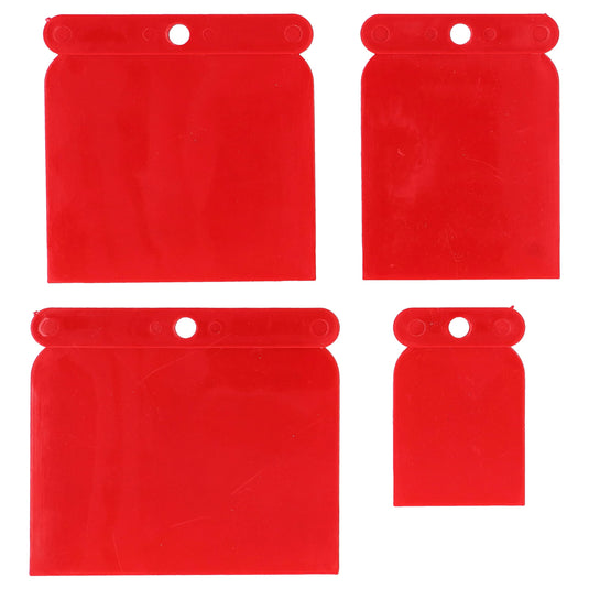 Plastic Paint Spatula - 4 Pieces Surface Spatula