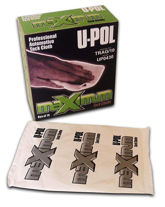 U-Pol TRAG - 10 High Performance Tack Cloth, Set of 10