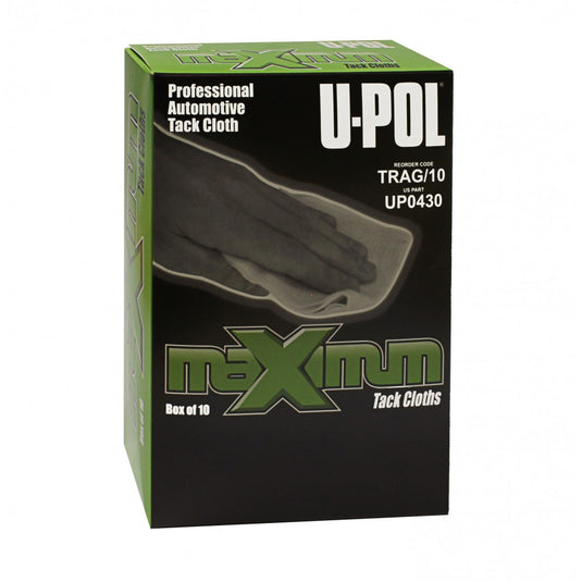U-Pol TRAG - 10 High Performance Tack Cloth, Set of 10