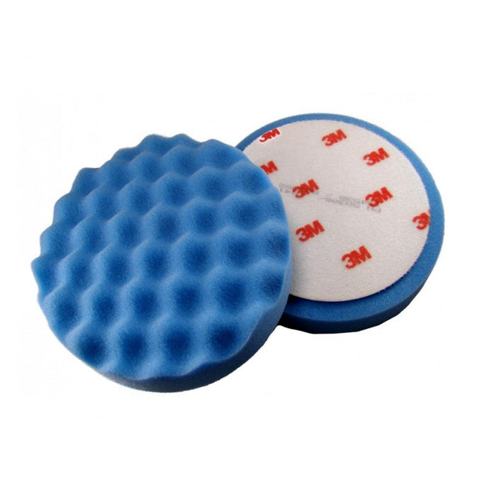 3M 50388 - Ultrafine Polishing Pad, Blue, Convoluted, 150 mm