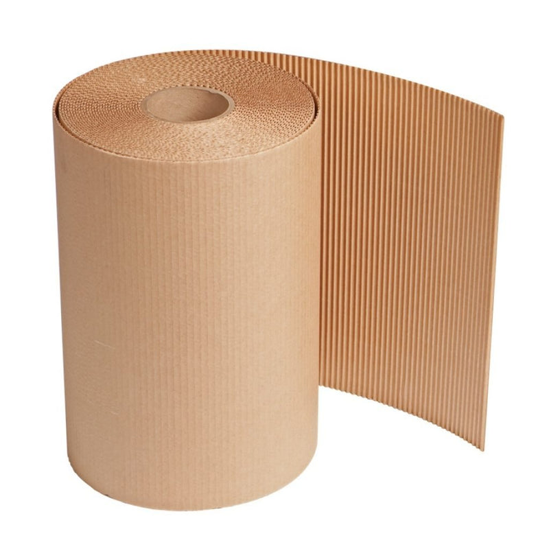 Load image into Gallery viewer, Corrugated Brown Paper Rolls
