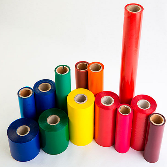 Green Wound In Thermal Transfer Ribbon