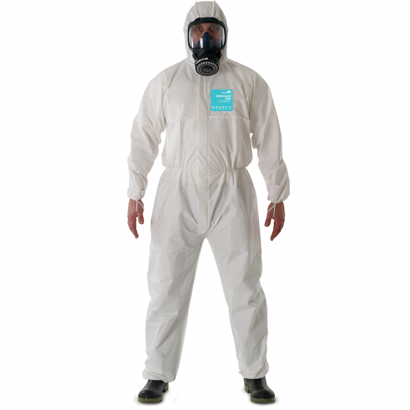 Load image into Gallery viewer, Microgard 2000 Standard Protective Coverall - White WH20-B-00-111
