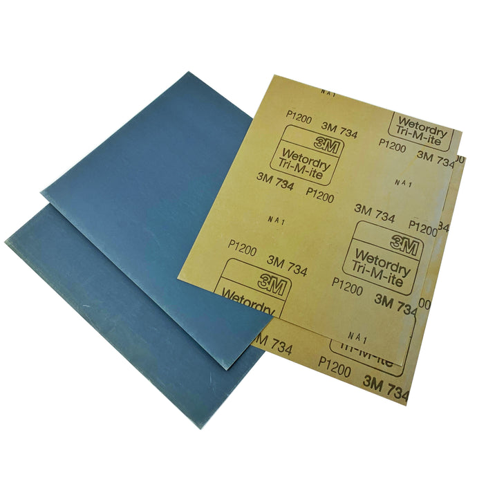 3M 734 Wet-or-dry Paper Abrasive Sheet - P1200