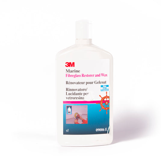 3M 09006 - Marine Fibreglass Restorer and Wax - 1 litre