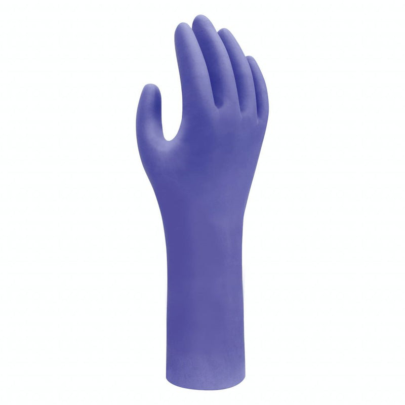 Load image into Gallery viewer, SHOWA 7585 Long Cuff Nitrile Gloves
